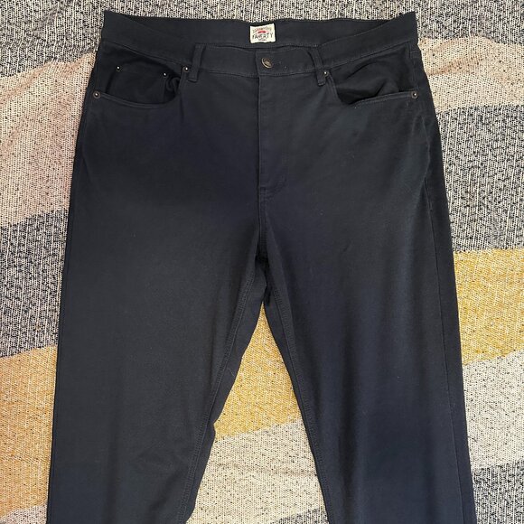 Faherty Knit Flannel 5-Pocket Mens Pants NWT - MSRP $198 Size - 33x34 - Picture 3 of 4